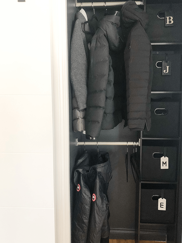 coat closet refresh update