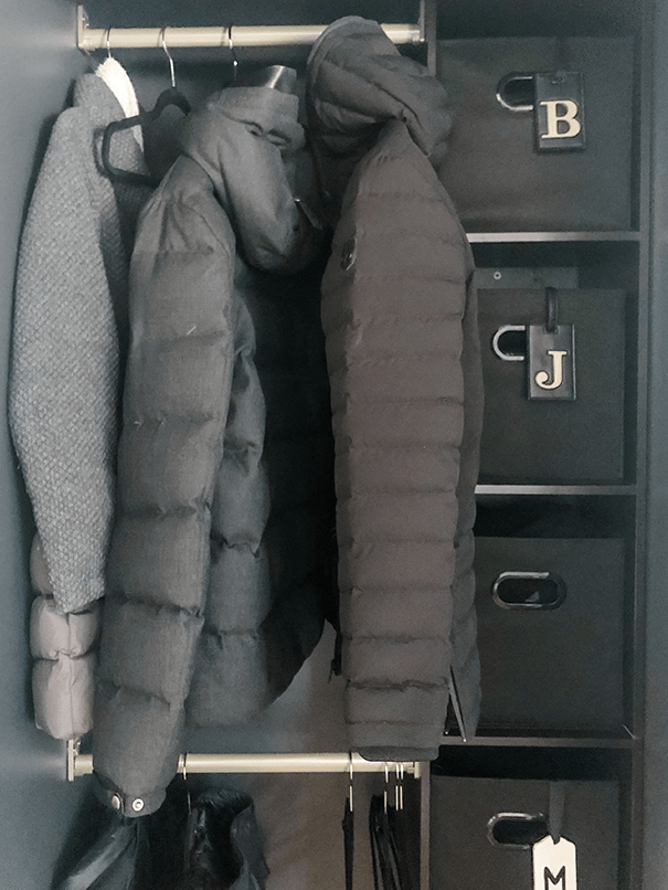 coat closet refresh update